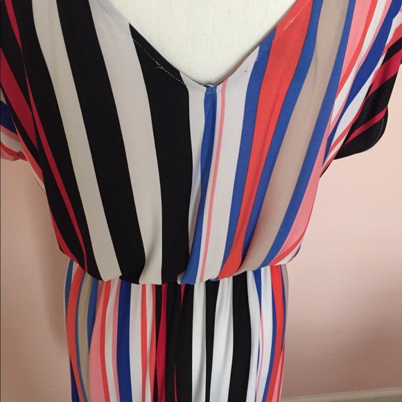 Stripe multi Color Block 👗 - Picture 5 of 6